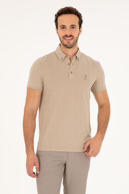 U. S. Polo Assn / Мужская футболка светло-хаки - U.s. polo assn фото 8