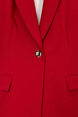 FITTED BLAZER WITH SHOULDER PADS - Zara фото 10
