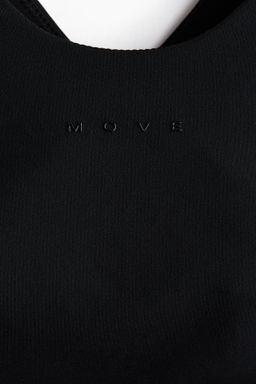 Top de deporte cropped con SoftMove - H&m фото 5