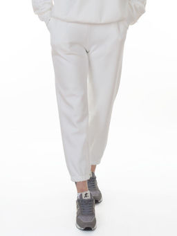 3416/3417 WHITE Костюм спортивный утепленный женский (95% хлопок, 5% эластан)