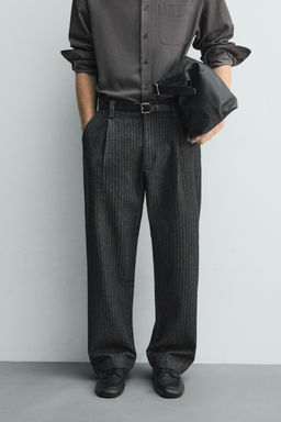 PANTAL?N CHINO RAYA DIPLOM?TICA RELAXED FIT / Gris - Zara фото 2