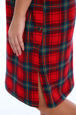 Платье-туника на клепках