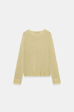 JERSEY PUNTO DOBLE / Verde claro - Zara фото 6