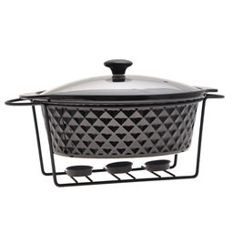 Мармит керамический кргулый 13" (6427)