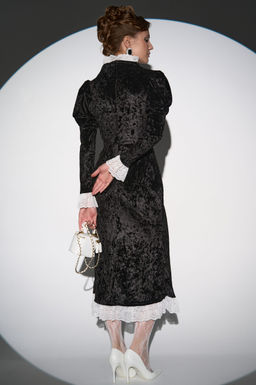 Платье Кэстл (чёрный) - Эльза фото 16