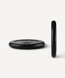 Диск обрезиненный STARFIT BB-202 5 кг, d=26 мм, стальная втулка, черный фото 2