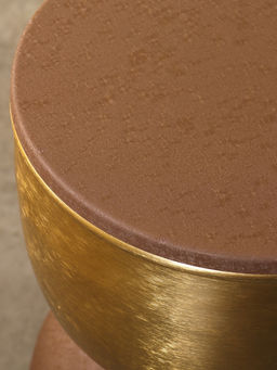 Столик кофейный «Кофе с золотом», 30×30×45 см