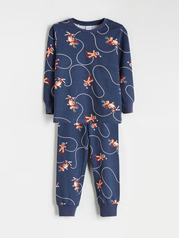 Y?lba?? Temal? Erkek ?ocuk Pijama Tak?m?