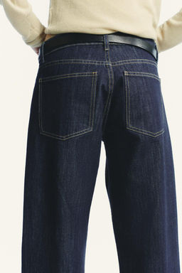 TRF WIDE-LEG LOW-RISE JEANS - Zara фото 24