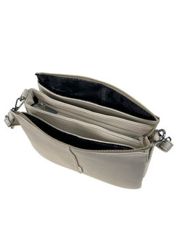 Женская сумка из искусственной кожи, цвет молочный - Greta фото 2