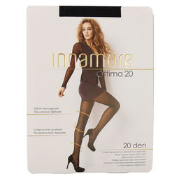 Колготки женские INNAMORE Ottima 20 den, цвет чёрный (nero), размер 5