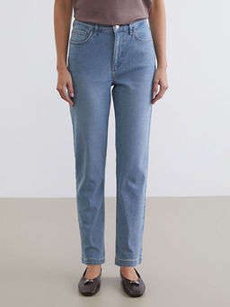 Mom Fit Kad?n Jean Pantolon