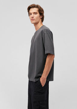 Gri Tisort - Mavi фото 2