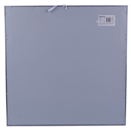 ULP-6060-42W/NW EFFECTIVE SILVER Светильник светодиодный потолочный встраиваемый. Белый свет (4000K). Корпус серебристый. В комплекте с и/п. ТМ Uniel.