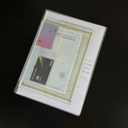 Папка файл-вкладыш для 1 комплекта документов А4 (2302) - Мой органайзер фото 2