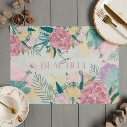 Салфетка на стол Доляна So beautiful ПВХ 40*29см