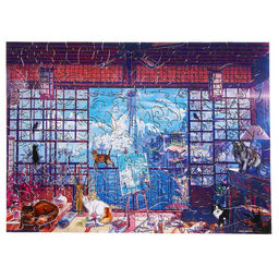 Пазл деревянный фигурный Мир глазами художника, сложный - Puzzle фото 2