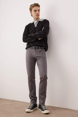 Haki Erkek Dokulu Kumas Pantolon TMNAW26PL00027 - Trendyolmilla фото 14