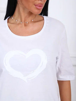 Футболка удлиненная 783