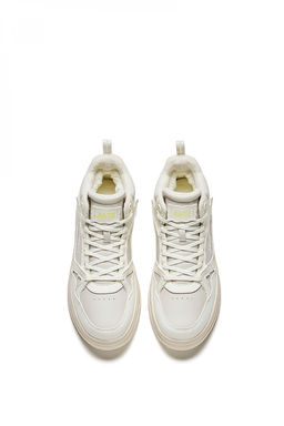 Кеды повседневные утепленные Серый/Бежевый Thick Sole - Anta фото 3