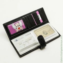 Женская кожаная визитница Sergio Valentini СВ 8115-075  фото 6