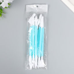 Инструмент для моделирования пластик набор 8 шт 15,5 см - Арт узор фото 4