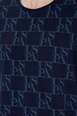 Мужская темно-синяя футболка - U.s. polo assn фото 7