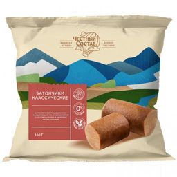 Цена за 2 уп Конфеты Честный состав Батончики классические 160 г