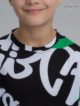 Костюм Daily men граффити бенеттон-черный - Sovalina фото 34