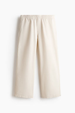 Pantal?n en lona de algod?n Loose Fit - H&m фото 3