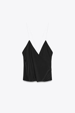TRANSPARENT STRAPPY TOP - Zara фото 7