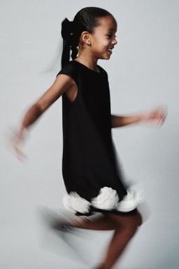 SATIN FLORAL DRESS - Zara фото 7