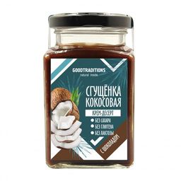 Сгущенка кокосовая с шоколадом, 270г - Добрые традиции фото 2