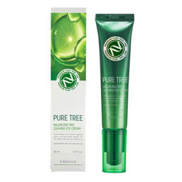 Крем для кожи вокруг глаз c экстрактом чайного дерева - Enough Premium Pure Tree Eye Cream, 30 мл