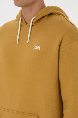 Erkek Hardal Basic Sweatshirt - U.s. polo assn фото 7
