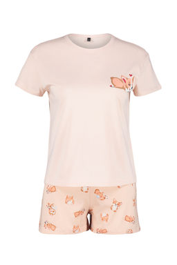 Mavi Hayvan Desenli Sortlu Orme Pijama Tak?m? THMSS24PT00198 - Trendyolmilla фото 7