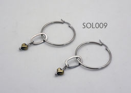 Серьги из муранского стекла