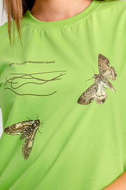 Арт. 4044 Туника женская 44-54 (6 шт) Цвет:салатовый - Калинка фото 5