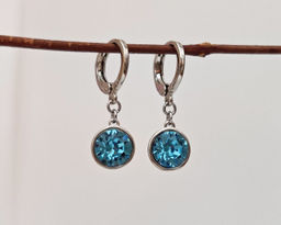 Серьги с кристаллами Swarovski