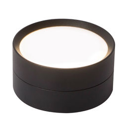 Светильник потолочный 12W, 230V, GX53, черный, HL357