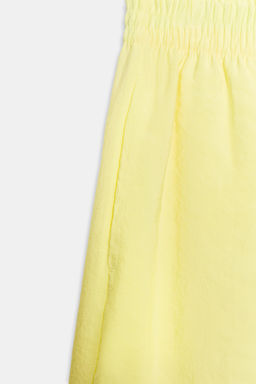 SHORTS FLUIDOS CINTURA EL?STICA / Amarillo - Zara фото 9