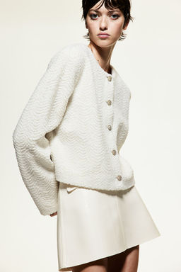 Cardigan de borreguito