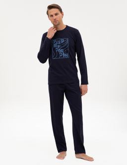 Lacivert Pijama Tak_m_ - Pierre cardin фото 4
