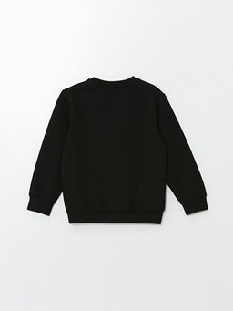 Bisiklet Yaka Uzun Kollu Erkek ?ocuk Sweatshirt - Waikiki фото 3