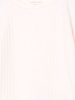 Beli Lastikli Basic K?z Bebek Pijama Tak?m