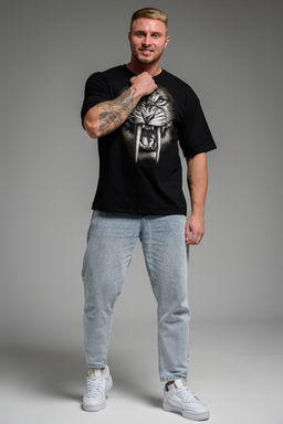 Футболка мужская 8507/1 оверсайз