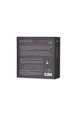 Стимулятор простаты Erotist Third, силикон, черный, 15,7 см фото 10