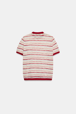 TOP PUNTO RAYAS MANGA CORTA / Multicolor - Zara фото 5