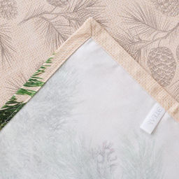 Скатерть новогодняя "Этель" Еловые ветви 220х148+/- 3см, 100% хл, саржа 190 гр/м2