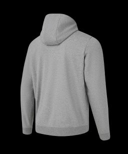 Флисовое худи на молнии JOGEL ESSENTIAL Cotton Fleece FZ Hoodie, серый меланж, детский фото 3